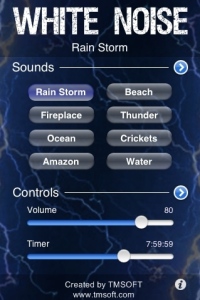 orig-noise Original White Noise iPhone application